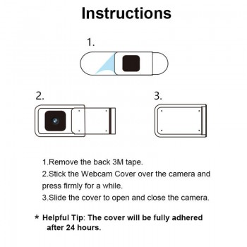 New Arrival Metal Webcam Cover Privacy Protection Shutter For Smartphone Laptop Camera Protector Lens Shield Stickers