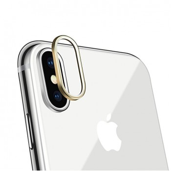 Metal Camera Lens Protector Ring Plating Aluminum for IPhone X IPhonex Phone Lens Webcam Cover Guard for I Phone X Mobile Lens