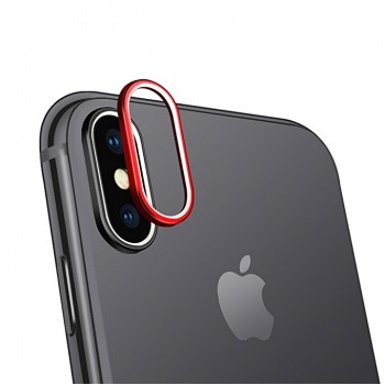 Metal Camera Lens Protector Ring Plating Aluminum for IPhone X IPhonex Phone Lens Webcam Cover Guard for I Phone X Mobile Lens