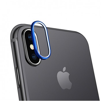 Metal Camera Lens Protector Ring Plating Aluminum for IPhone X IPhonex Phone Lens Webcam Cover Guard for I Phone X Mobile Lens