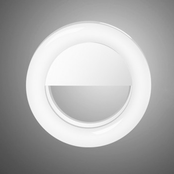 Selfie LED Ring Flash Light Portable Mobile Phone 36 LEDS Universal Selfie Lamp Luminous Ring Clip For iPhone 8 Plus X XR XS Max