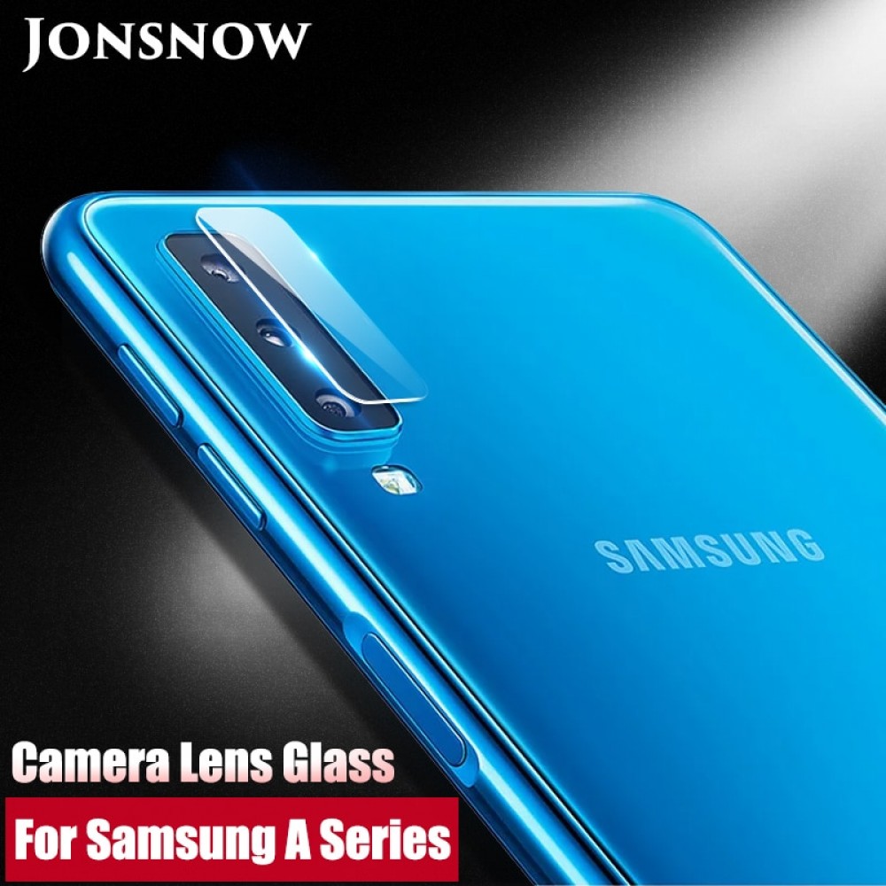JONSNOW For Samsung A7 2018 Camera Glass for A8 Plus 2018/J4 J6 J8 2018 J610F Screen Protector Clear Camera Lens Protective Film