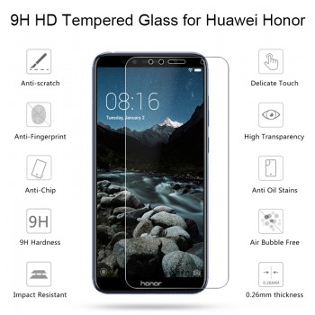 Tempered Glass for Huawei Y7 Y5 Y6 Prime 2018 Nova 2 Lite Screen Glass on Honor 7A Pro 7S Glass for Honor 7C Russia Version Film