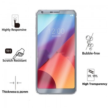 RONICAN Tempered Glass for LG G6 Screen Protector 9H 2.5D 0.26MM Phone Protection Film for LG G6 Tempered Glass