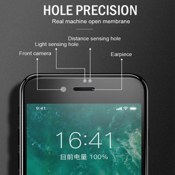 6D Full Cover Tempered Glass For iPhone 8 7 6 6S Plus X XS MAX glass iphone 7 8 x screen protector Protective glass on iphone 7