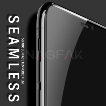 NAGFAK 6D Curved Edge Full Cover Screen Protector For iPhone XS Max XR X 0.27mm Tempered Glass On The For iPhone X 10 Glass Film