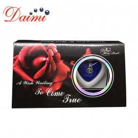 DAIMI Popular Gift Cage Holder Wish Boxes Wish Pearl Pendant Necklace for Love Natural Oyster Gift Box For Valentines Day Gift