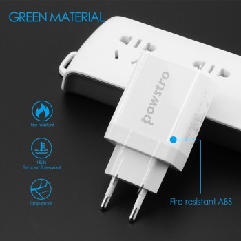 Powstro 30W Type-C Wall Charger Power Delivery Phone Charger Adapter For MacBook/iPhone X/8Plus Xiaomi USB-C Portable PD Charger