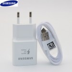 Original Quick Travel Wall Adapter 9V 2Aamp;5V 2A Fast Charger for SAMSUNG Galaxy S8 S9 S8/S9Plus Note 7 8 9,1.2/1.5M Type C Cable