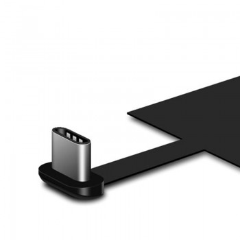 Type-C Universal Qi Wireless Charger Charging Receiver For Huawei P20 Pro P10 Plus Xiaomi Mi8 Mi6 Mi5S Note 2 Oneplus 6 5T 3T