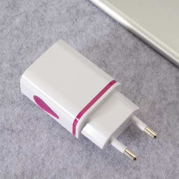 2A LED Dual USB Phone Charger Adapter EU US Plug Fast Charging Wall Travel AC Charger Adapter For iPhone 7/7Plus