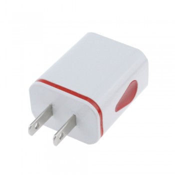 2A LED Dual USB Phone Charger Adapter EU US Plug Fast Charging Wall Travel AC Charger Adapter For iPhone 7/7Plus