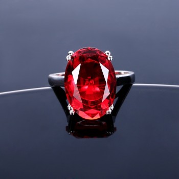 Fashion Womens Jewelry S925 Silver Ring Mystic Fire Rainbow Topaz Rings Promotion Elegant Wedding Jewelry anillos Party Gift