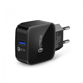 Quick Charge 3.0 15W Travel Wall Fast Charger For Xiaomi Redmi Note 5 6 pro For iphone X XS Samsung Huawei Mobile Phone KONSMART