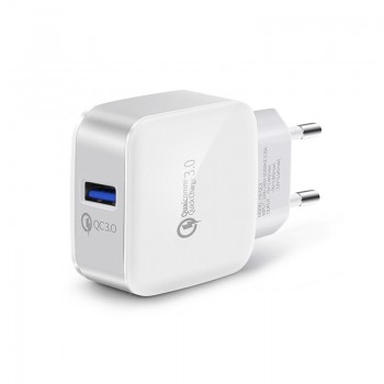Quick Charge 3.0 15W Travel Wall Fast Charger For Xiaomi Redmi Note 5 6 pro For iphone X XS Samsung Huawei Mobile Phone KONSMART