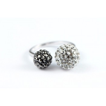 Dormith 925 Sterling Silver with Cubic Zirconia Engagement Rings for Women Size Can Be Adjustable
