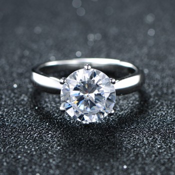 buulooai Real 925 Sterling Silver Rings Female Classic Rings For Women Party Gift Fine Jewelry