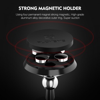 FLOVEME Magnetic Car Phone Holder For Phone In Car Air Vent Dash Board Magnet Movil Phone Holder Stand For iPhone Samsung Holder