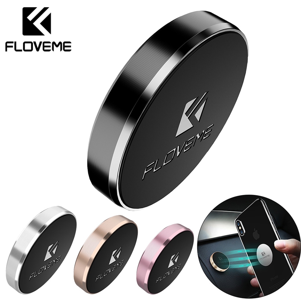 FLOVEME Magnetic Car Phone Holder For iPhone X Samsung Xiaomi Magnet Holder For Phone in Car Mobile Cell Phone Car Holder Stand