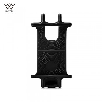 Universal Bike Phone Holder Bicycle Handlebar Stroller Mount For 4-6 Inch Cell Phone Adjustable Silicone Handlebar Motorcycle