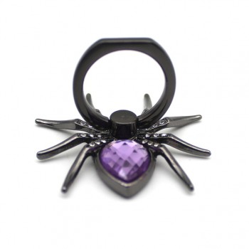 Universal Luxury metal Spider Finger Ring Holder cute 360 Rotate Ring For iphone 7 Diamond Mobile Phone Holder Finger Stand