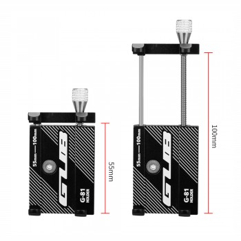 Aluminum Alloy Bicycle Phone Holder Motorcycle Handlebar Mount for 3.5-6.2 Smart Phone for iPhone  Xs Max Xr X 8 Samsung Xiaomi