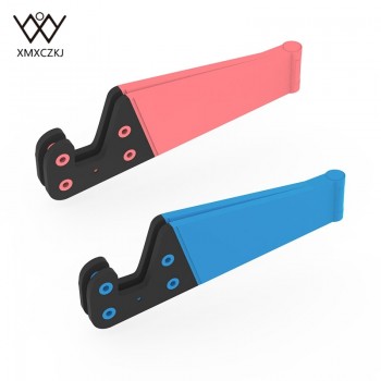 XMXCZKJ 1Pcs Universal Desktop Stand Colorful Portable Foldable V model Mobile Phone Mount Holder Stand Cradle For Cell Phone