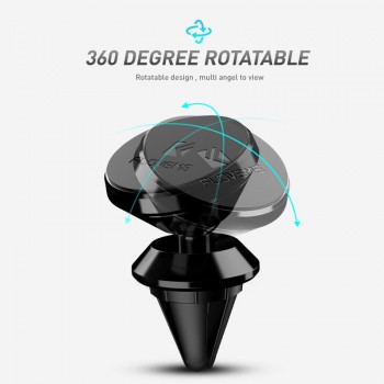 FLOVEME Universal Magnetic Car GPS Phone Holder 360 Rotation Magnet Air Vent Outlet Car-Styling Mount Stand For iPhone Samsung