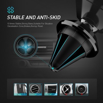 FLOVEME Universal Magnetic Car GPS Phone Holder 360 Rotation Magnet Air Vent Outlet Car-Styling Mount Stand For iPhone Samsung