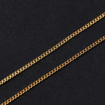 Lotus Fun Real 925 Sterling Silver Handmade Fine Jewelry Classic Easy Match Necklace Chain without Pendant for Women Collier