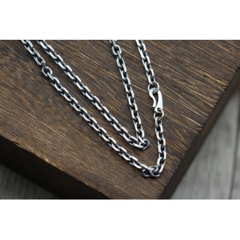 S925 Sterling Silver Necklace Pendant Personality pop style Feather series Eagle cross wheel domineering modeling Send a gift