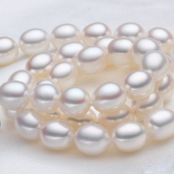 Genuine freshwater pearl necklace pendant jewelry,real wedding pearl necklaces for women mother birthday anniversary best gift
