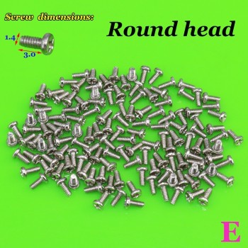 YuXi 6models each 1bag Phone Cross Screw 1.4 *2.0 / 1.4*2.5 / 1.4* 3.0 / 1.4*3.5 mm For Android for Huawei for Xiaomi etc