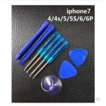 9  pcs Repair  Tool Set 9 piece Mobile Phone Touch Screen  LCD Display Battery Back Cover Tools Kits 0.8MM\1.5MM\T6 Screwdrivers
