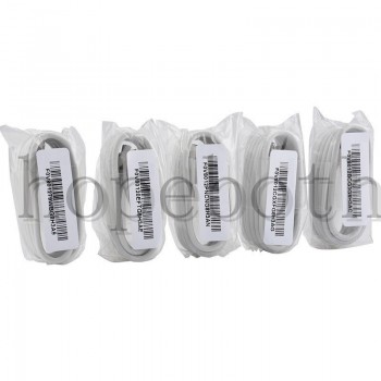 5Pcs/lot Original Quality 1m/3ft 2M E75 Chip OD:3.0mm Data USB Charger Cable For Fox For iPhone 5/6 6s 7 8 plus With Packaging