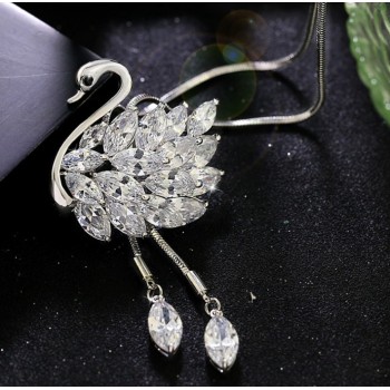 Best Quality Hot necklace female fashion jewelry crystal from Swarovski Fashion Wedding Jewelry chain Gift Woman