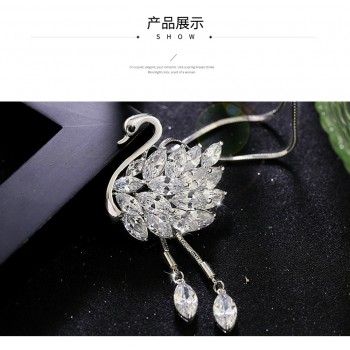 Best Quality Hot necklace female fashion jewelry crystal from Swarovski Fashion Wedding Jewelry chain Gift Woman
