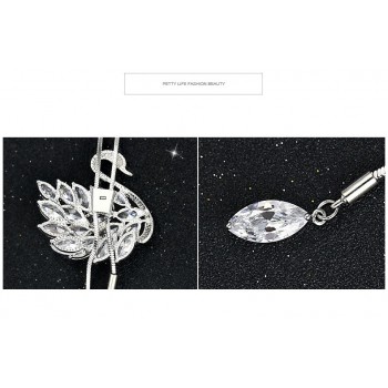 Best Quality Hot necklace female fashion jewelry crystal from Swarovski Fashion Wedding Jewelry chain Gift Woman