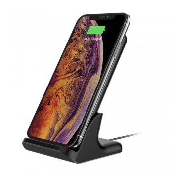 10000mAh QI Fast Wireless Charger Power Bank For iPhone XR XS Max Xiaomi Samsung Moblie Phone PowerBank With Charger Base Stand