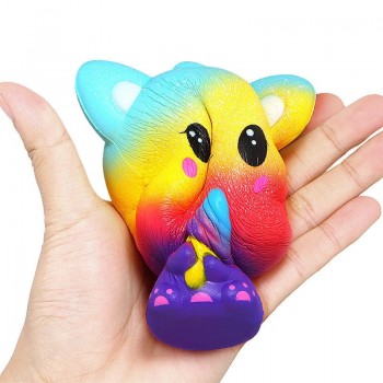 Jumbo Squishy Ice Cream Cat Squishies Slow Rising Toys Cream Phone Straps Scented Squeeze Toy