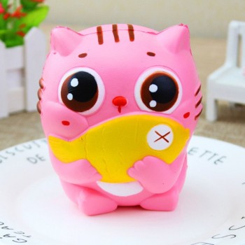 Jumbo Squishy Ice Cream Cat Squishies Slow Rising Toys Cream Phone Straps Scented Squeeze Toy