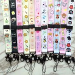 QIKEFANG Cute Cartoon Neck Strap Lanyards for keys ID Card Gym Mobile Phone Straps USB badge holder DIY Hang Rope Lariat Lanyard