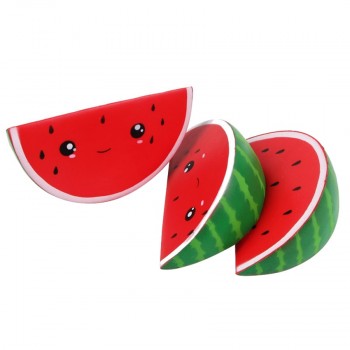 16cm Watermelon Squishy Slow Rising Jumbo Kawaii Smiling Face Squishy Kids Antistress Toy Squeeze Fun Toy Home Office Used
