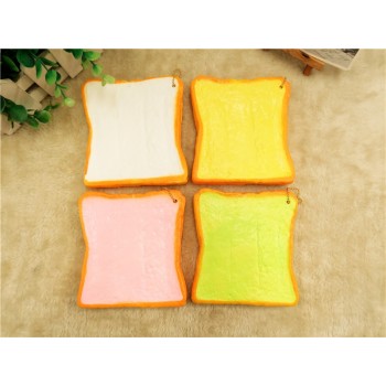 Kuutti Squishy Milk Toast Squishy Pack Melon Mango Strawberry Toast Jumbo Squishy Slow Rising Kawaii Squishy Bread Food Strap