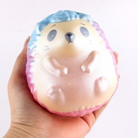 Cute Hedgehog Squishy Jumbo Slow Rising Antistress Squeeze Cat Toys Phone Straps Ice Cream Charms Scented Cake Kawaii Squishies