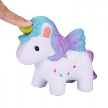 High Quality 12CM Jumbo Squishy Rainbow Unicorns Super Slow Rising Kawaii Catoon Phone Strap Pendant Bread Cake Toys wholesales