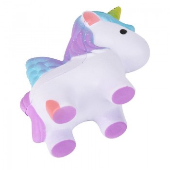 High Quality 12CM Jumbo Squishy Rainbow Unicorns Super Slow Rising Kawaii Catoon Phone Strap Pendant Bread Cake Toys wholesales
