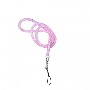 Etmakit NEW Crystal Neck Necklace Strap Lanyard U Disk ID Work Card Mobile Cell Phone Chain Straps Keychain phone Hang Rope