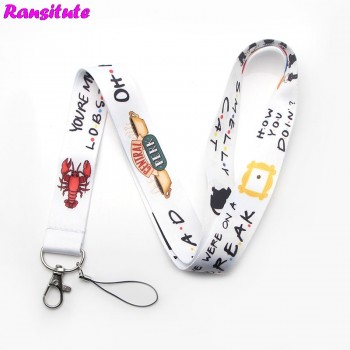 R183 TV Friends multi-function mobile phone key strap rope lanyard neckband mobile phone decoration