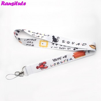 R183 TV Friends multi-function mobile phone key strap rope lanyard neckband mobile phone decoration